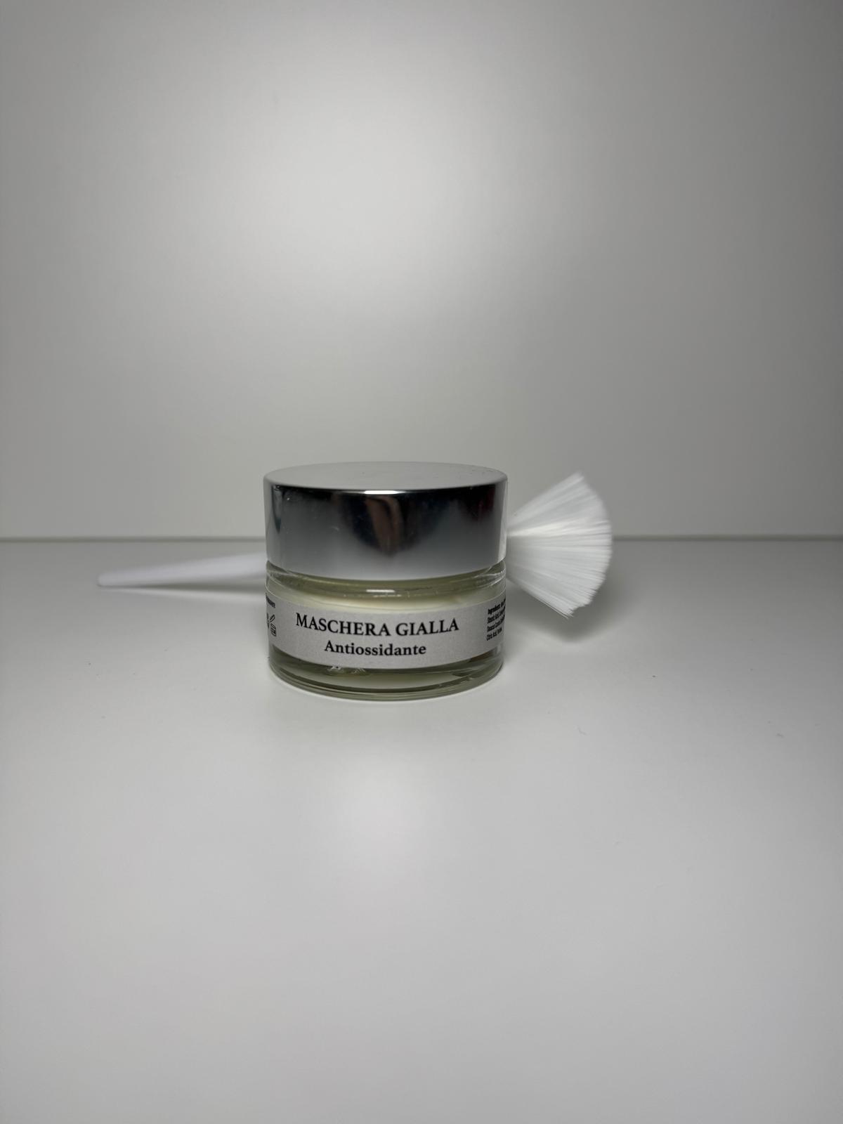 Maschera gialla antiossidante