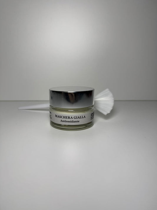 Maschera gialla antiossidante